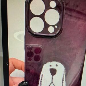 Case-Mate Purple Dog Design Phone Case